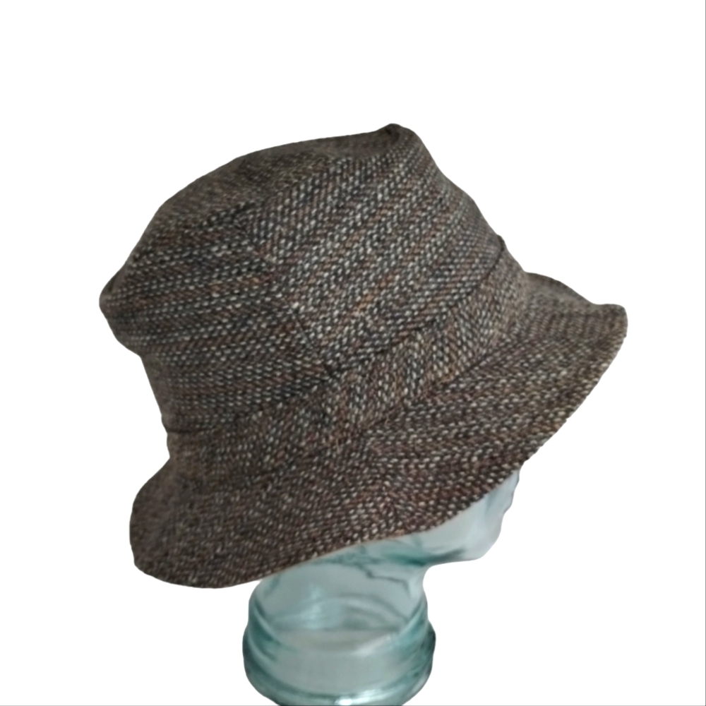 Tweed Reversible Bucket Hat